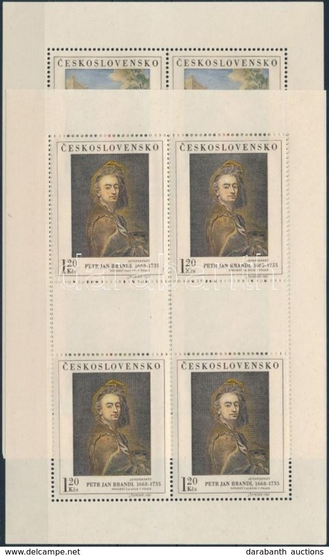 ** 1967 Nemzeti Galéria Festményei (II) Kisívsor Mi 1748-1752 - Autres & Non Classés