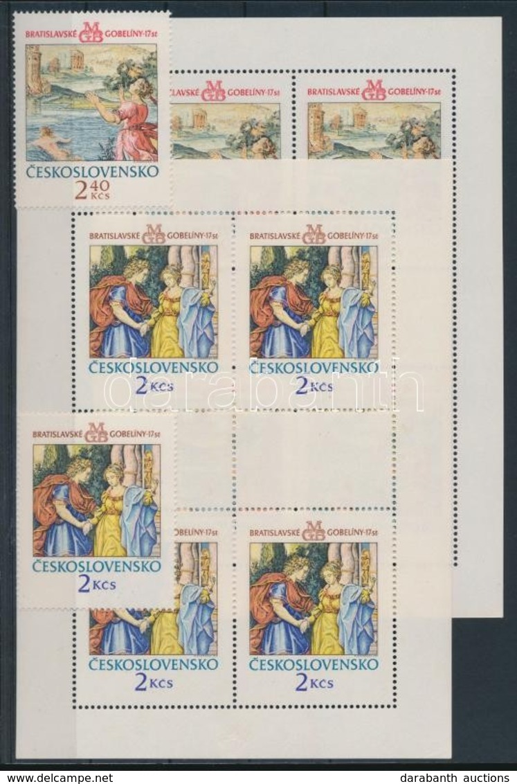 ** 1974 Faliszőnyeg Kisívsor + Sor Mi 2214-2215 - Other & Unclassified