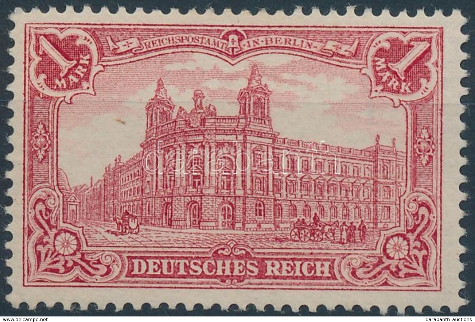 ** 1902 Mi 78 B (Mi EUR 2500,-) Signed: Jäschke, Köhler, Pfenninger - Autres & Non Classés
