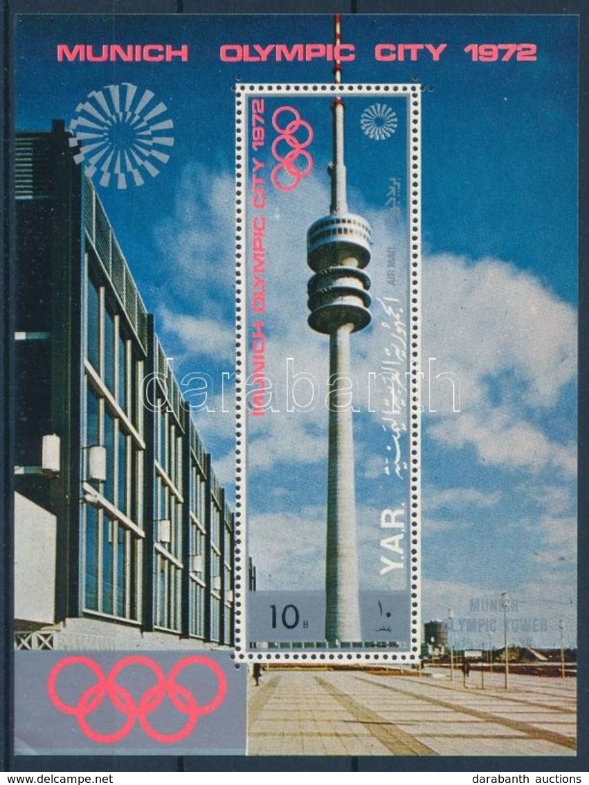 ** 1970 Müncheni Olimpia Kisív Mi 1232-1238 + Blokk Mi 145 - Autres & Non Classés