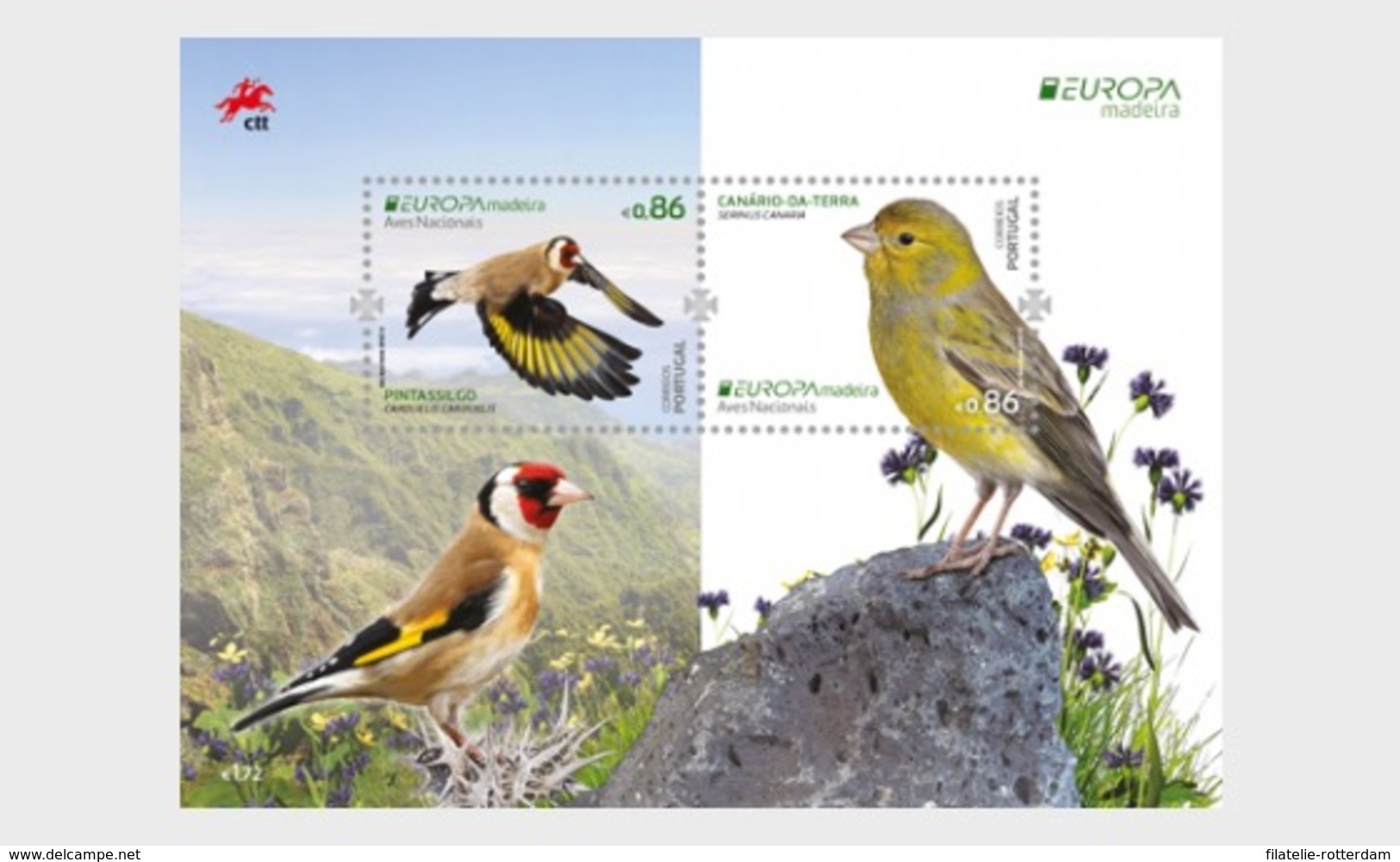 Portugal - Postfris / MNH - Complete Set Sheets Europa, Vogels 2019 - Ongebruikt