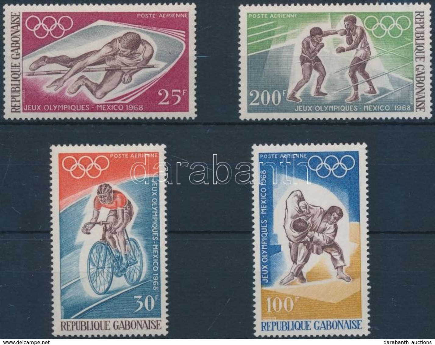 ** 1968 Nyári Olimpia Sor Mi 308-311 - Other & Unclassified