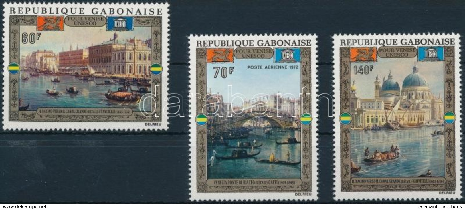 ** 1972 UNESCO, Festmény Sor Mi 456-458 - Altri & Non Classificati