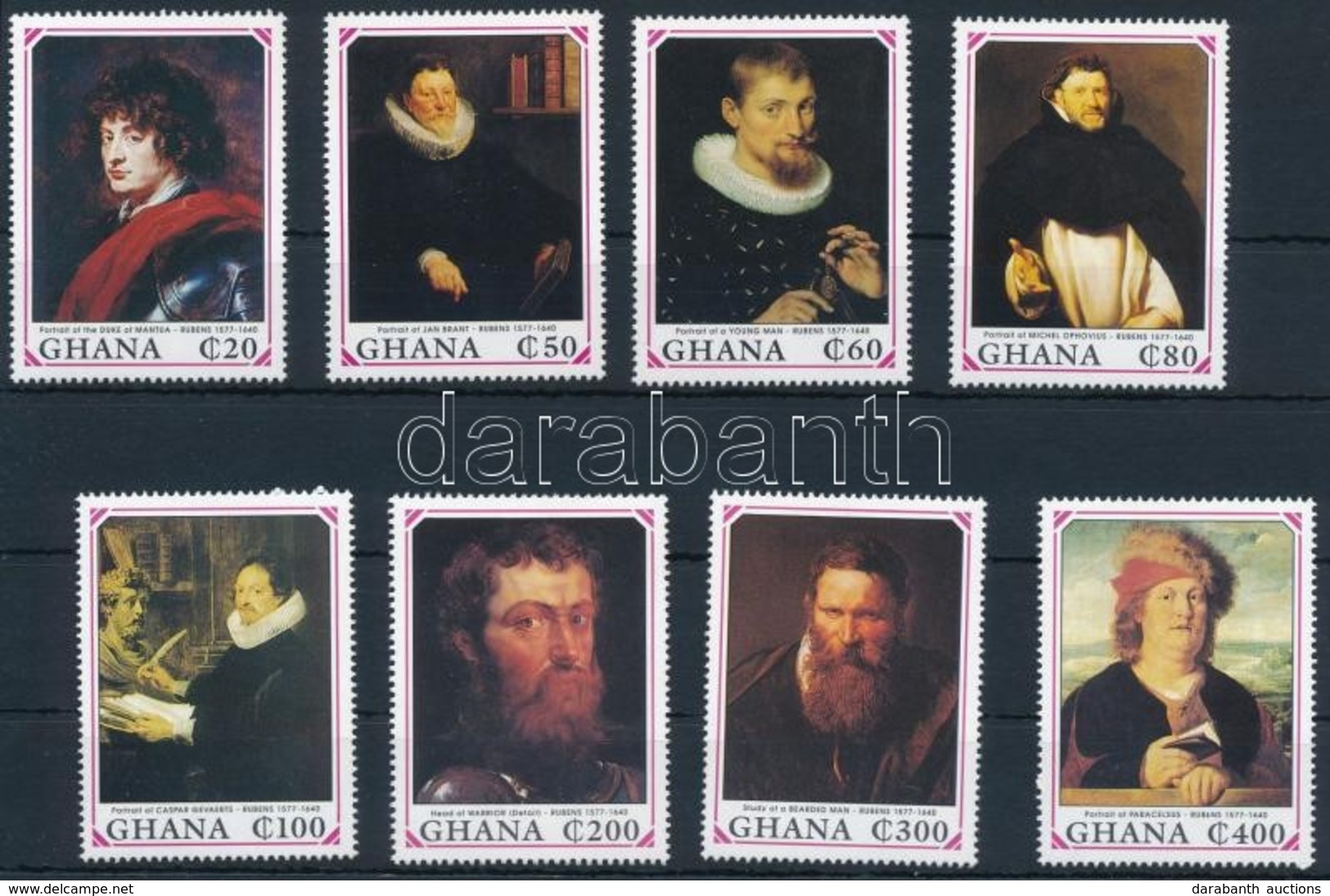 ** 1990 Rubens Festmény Sor Mi 1457-1464 - Andere & Zonder Classificatie