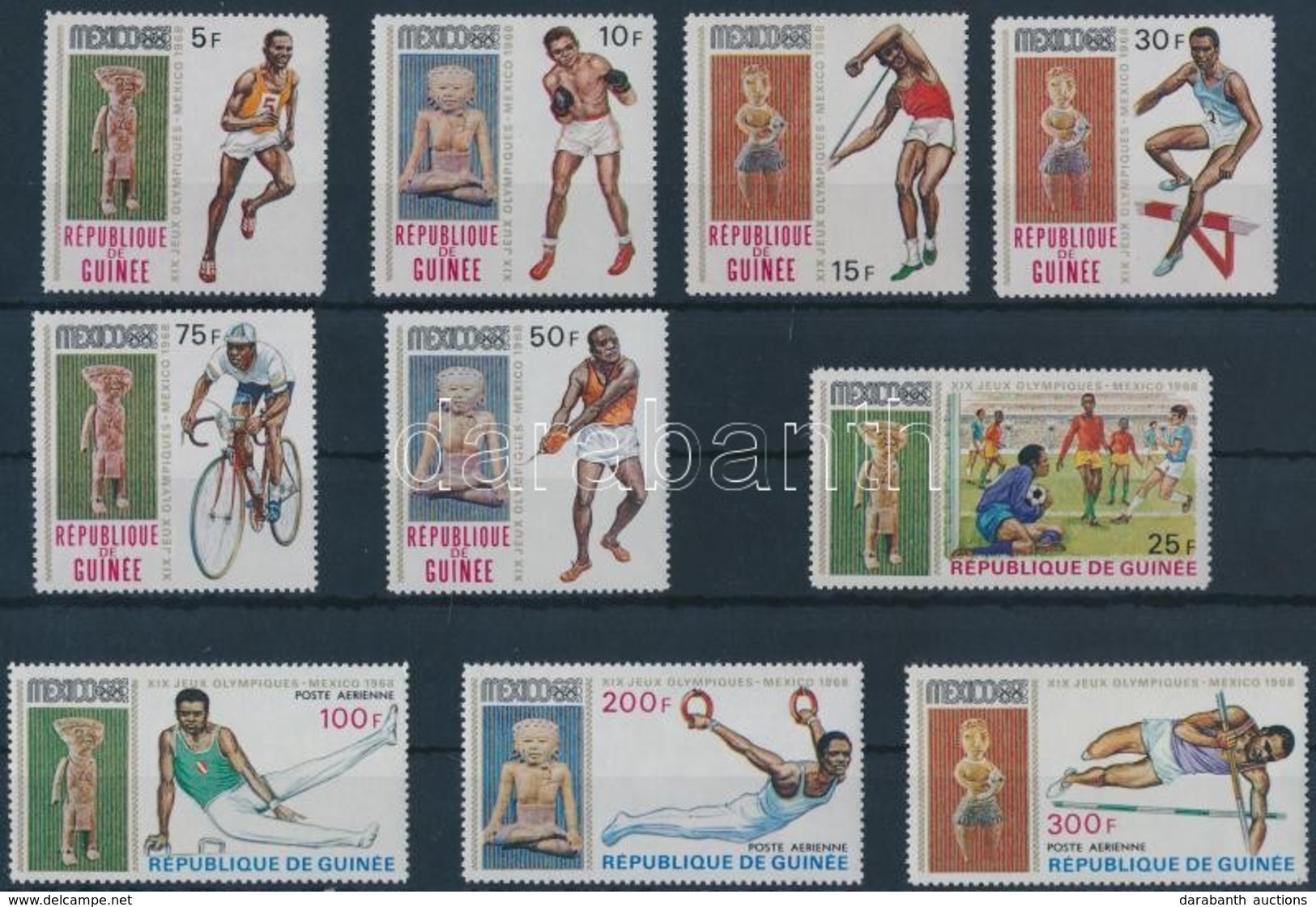 ** 1969 Nyári Olimpia Sor Mi 512-521 - Other & Unclassified