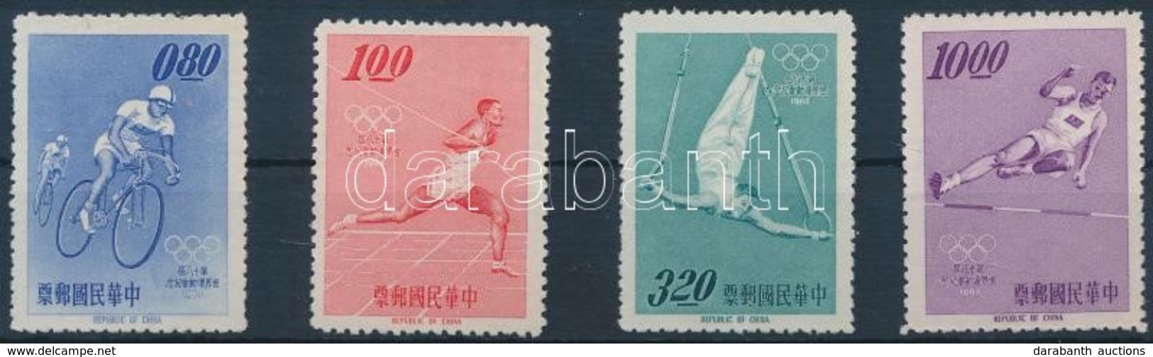 ** 1964 Nyári Olimpia Sor Mi 546-549 - Other & Unclassified