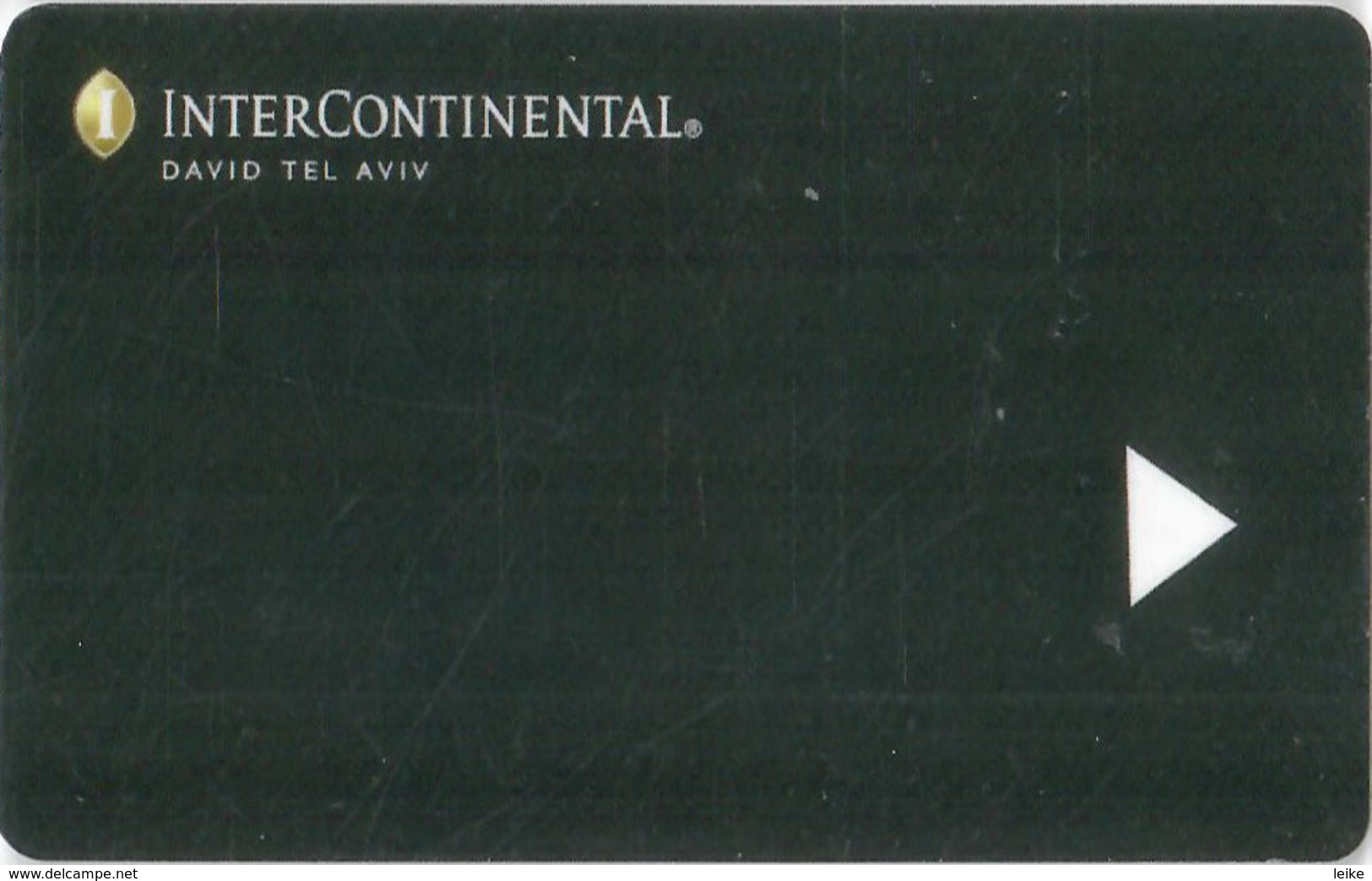 InterContinental David Tel Aviv--2046- -key Card, Room Key, Schlusselkarte, Hotelkarte - Hotelkarten