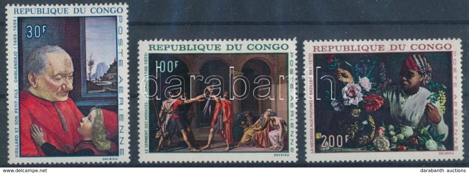 ** 1968 Festmények Sor Mi 148-150 - Other & Unclassified