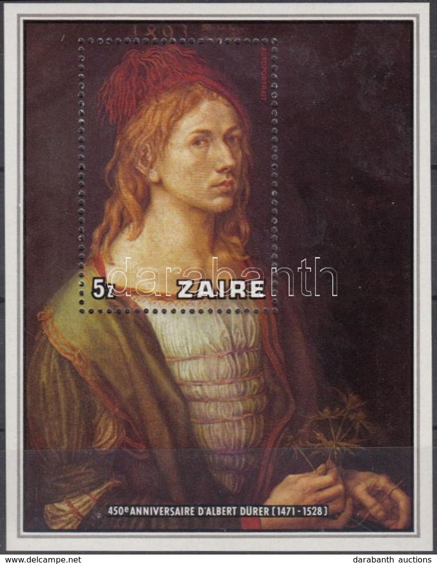 ** 1978 Dürer Halálának 450. évfordulója Blokk Mi 21 - Andere & Zonder Classificatie