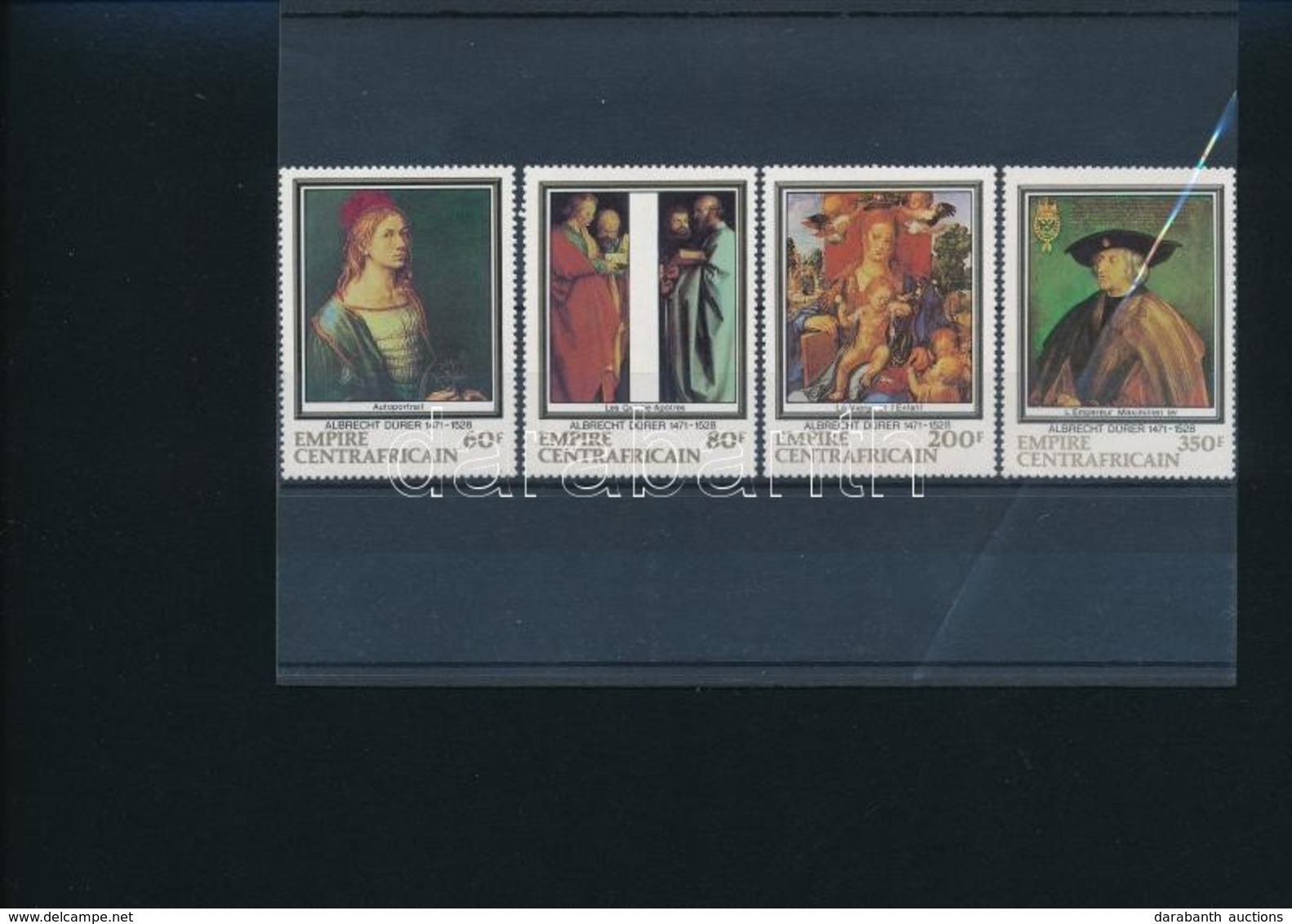 ** 1978 Dürer Festmények Sor Mi 572-575 - Autres & Non Classés