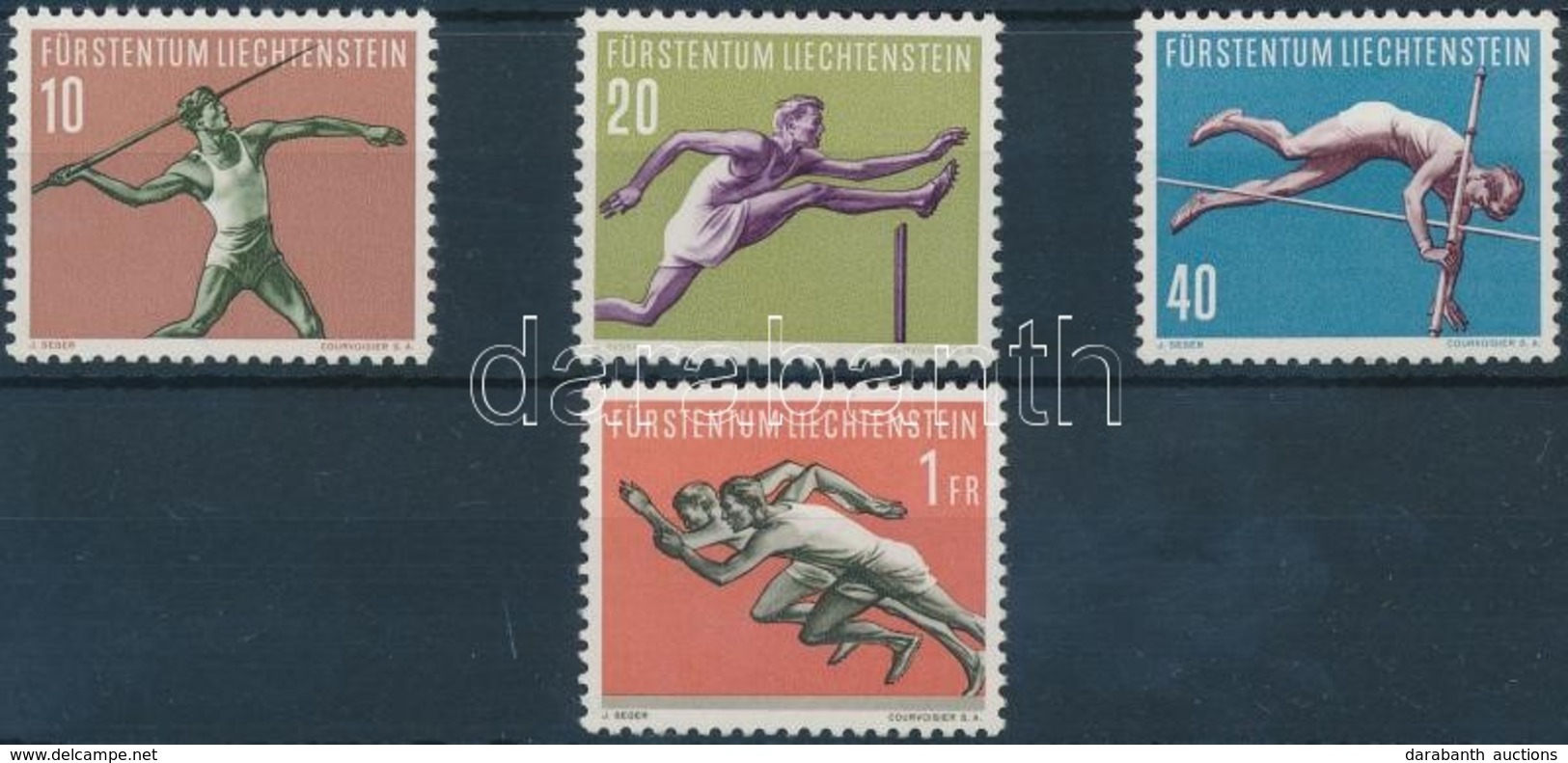 ** 1956 Sport (III) Sor Mi 342-345 - Autres & Non Classés