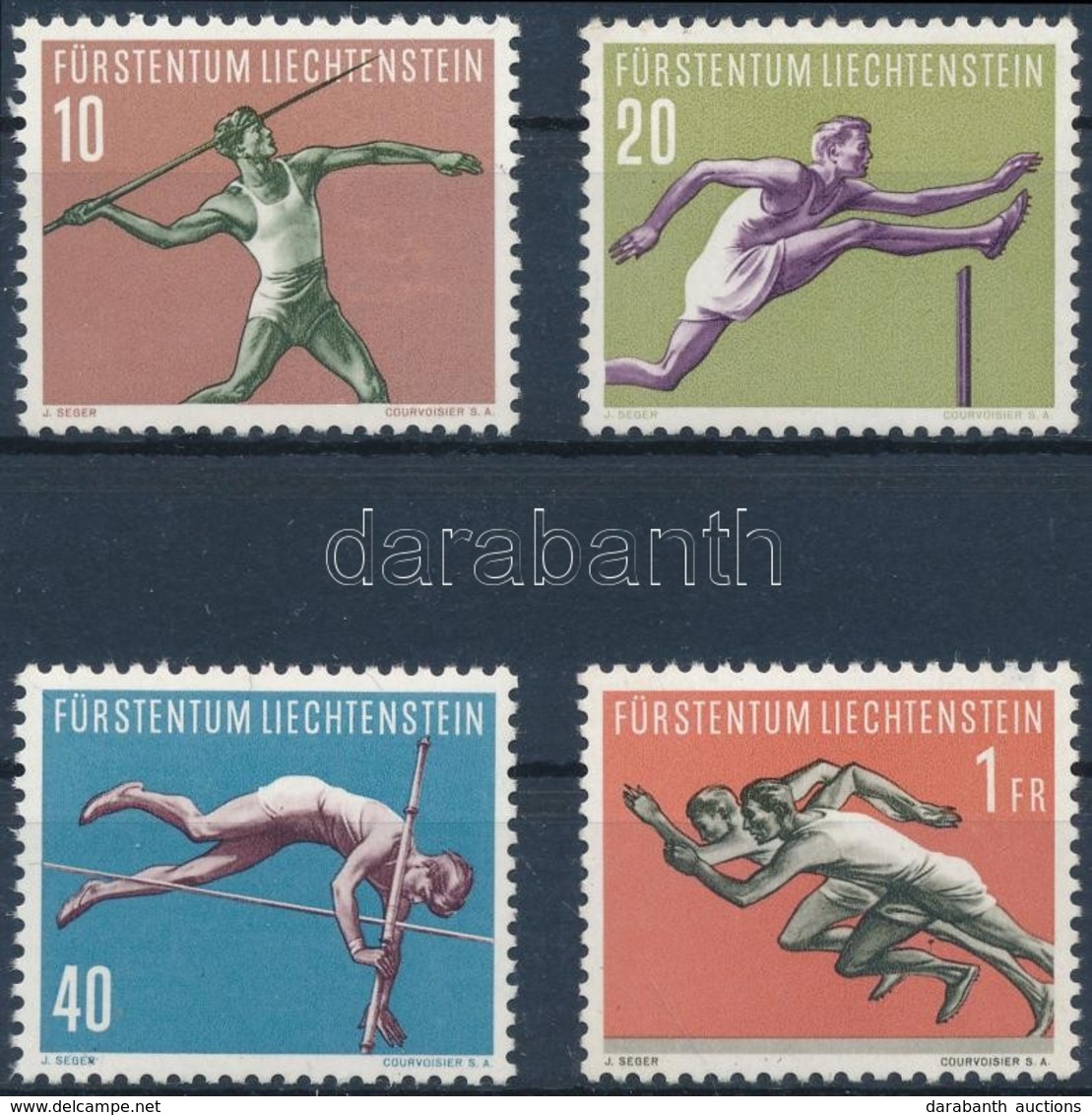 ** 1956 Sport (III.) Sor Mi 342-345 - Autres & Non Classés