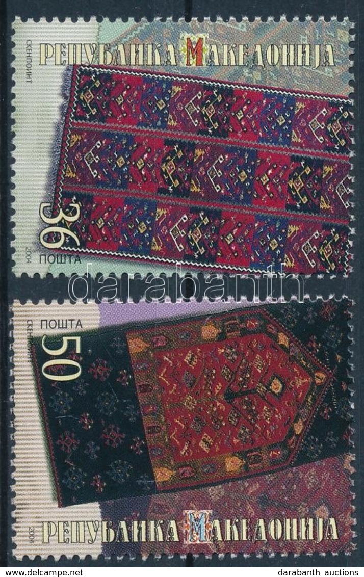 ** 2004 Szőnyeg Sor,
Rug Set
Mi 313-314 - Autres & Non Classés