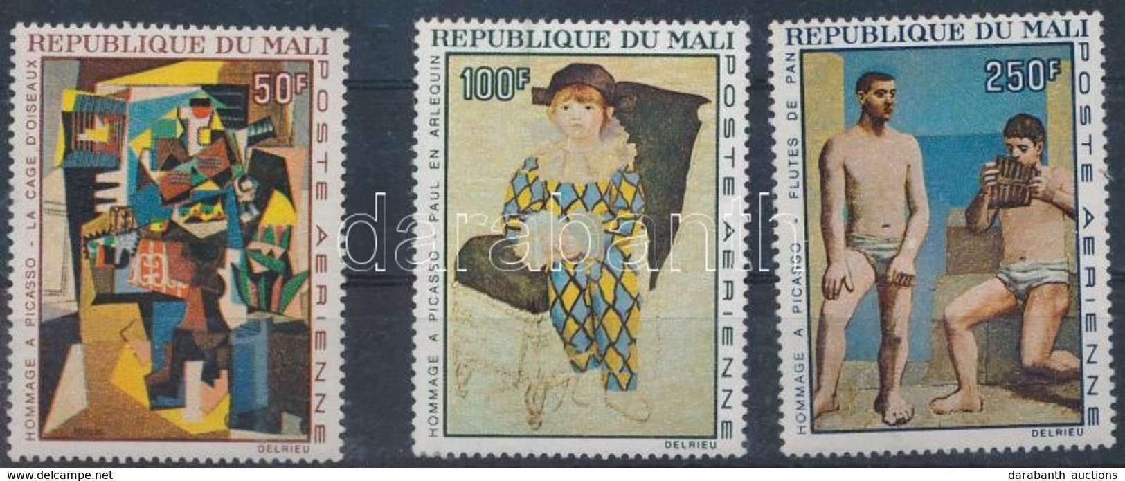 ** 1967 Festmény Sor Mi 146-148 - Otros & Sin Clasificación