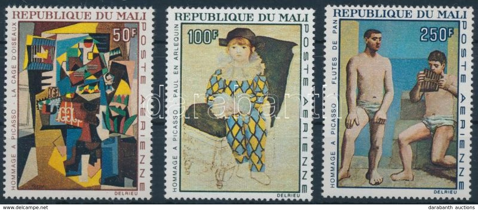 ** 1967 Picasso: Festmény Sor Mi 146-148 - Other & Unclassified