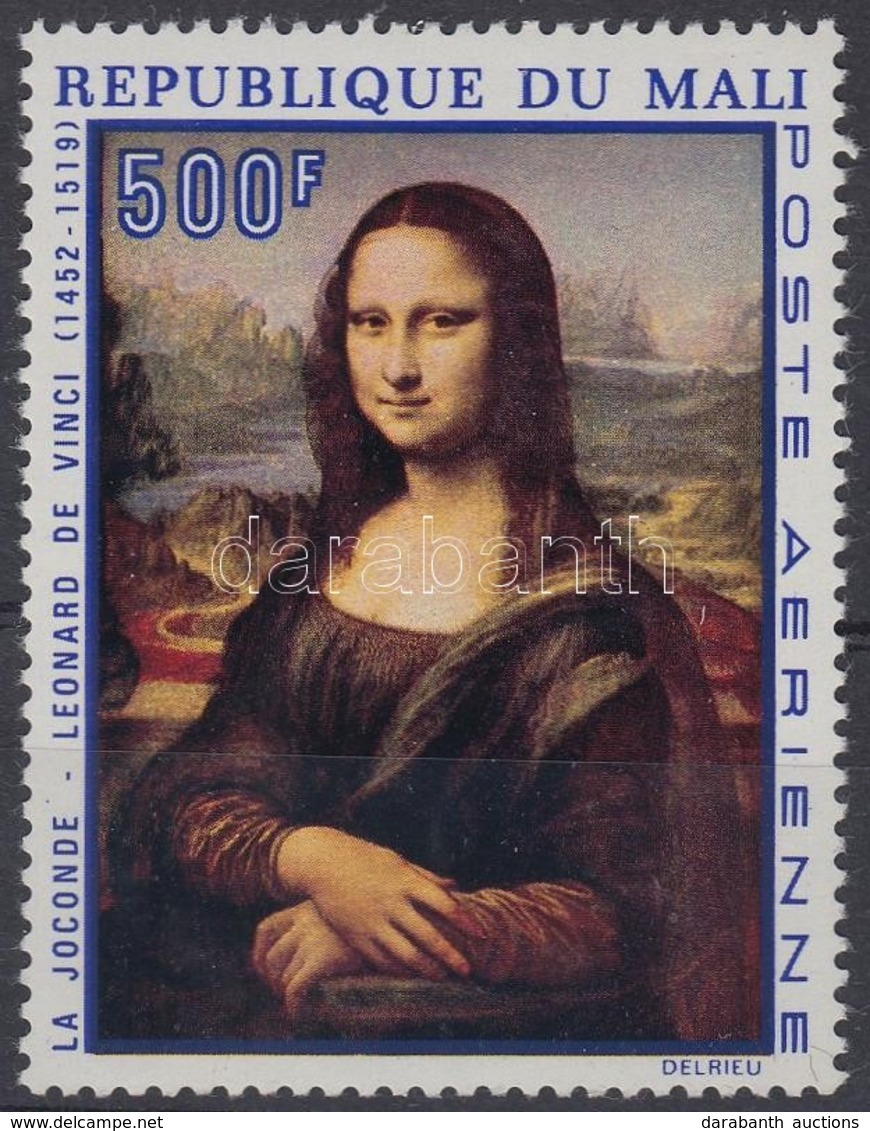 ** 1969 Leonardo Da Vinci, Mona Lisa Mi 212 - Autres & Non Classés