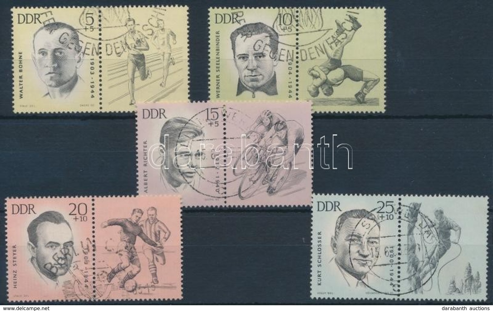 O 1963 Sport Szelvényes Sor Mi 958-962 - Andere & Zonder Classificatie