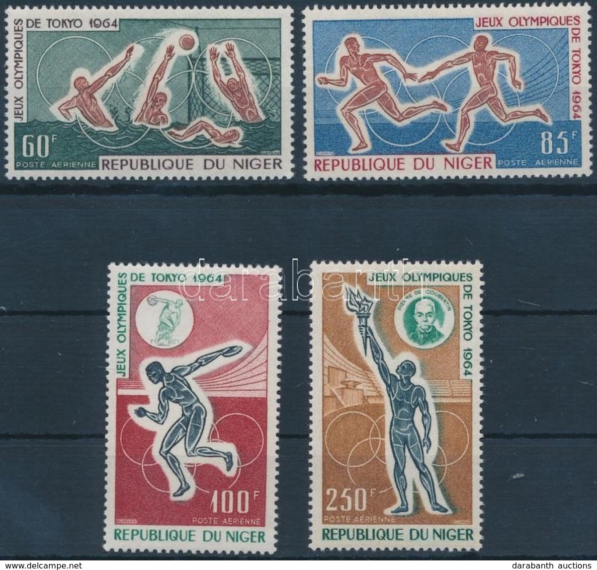 ** 1964 Nyári Olimpia Sor Mi 79-82 - Autres & Non Classés