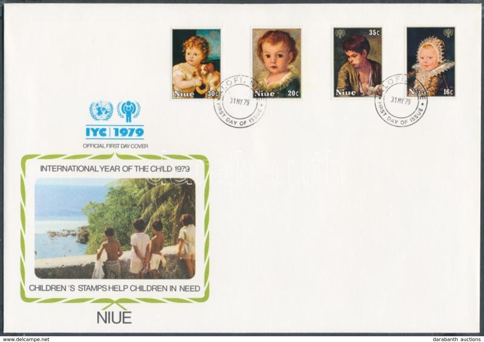 1979 Nemzetközi Gyermekév Sor Mi 238-241 + Blokk Sor 16-19 3 FDC - Autres & Non Classés