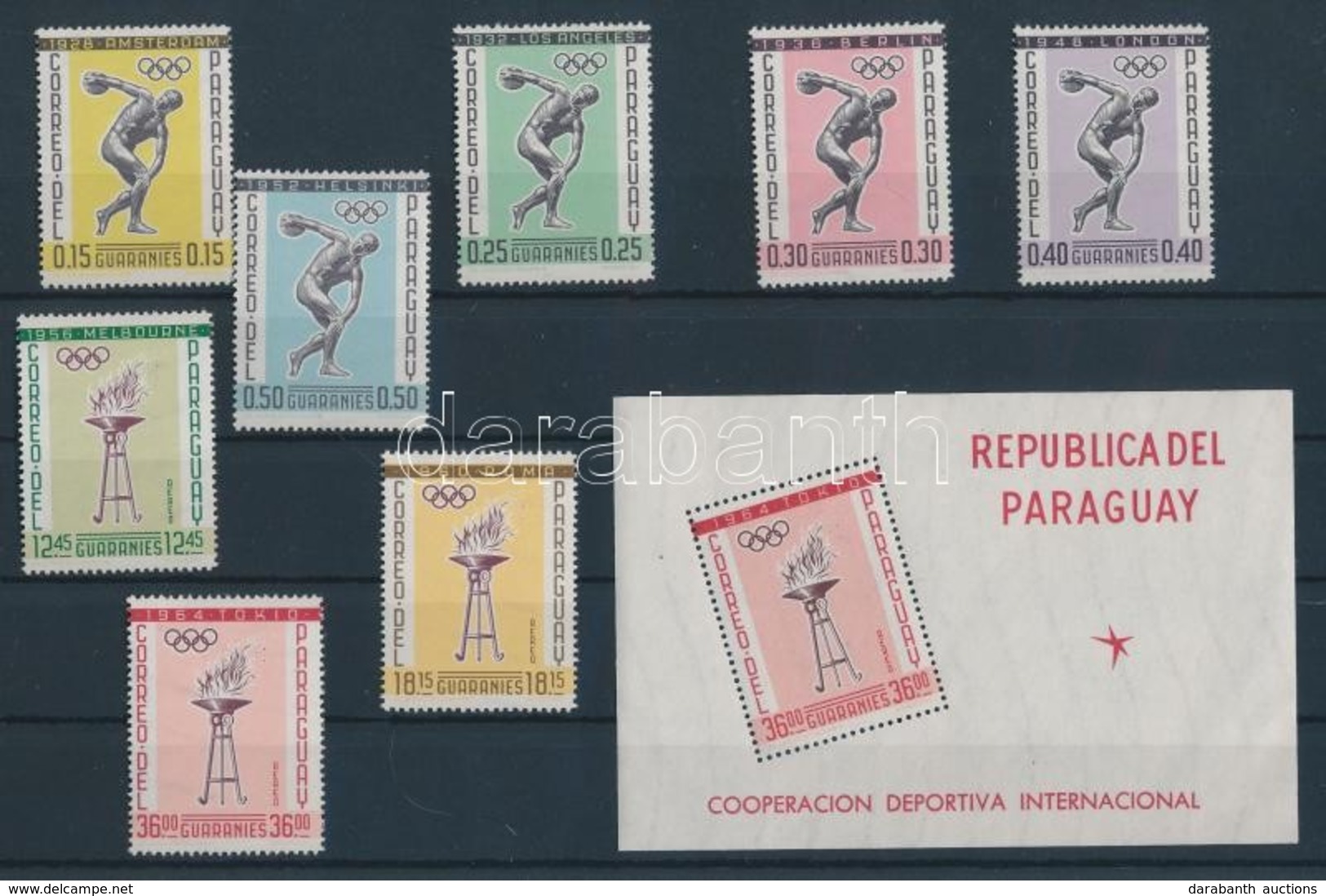 ** 1962 Sport, Olimpia Mi 1103-1110 + Blokk 28 - Other & Unclassified