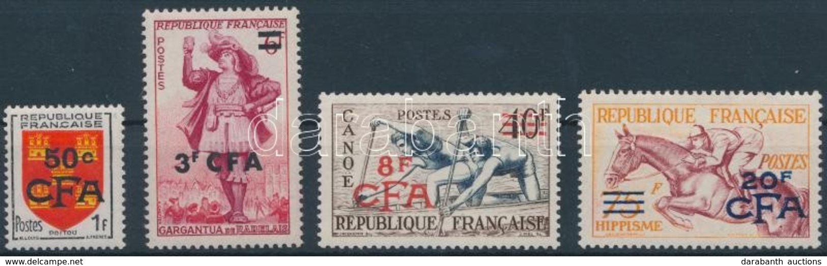 * 1953 Forgalmi Sor Mi 366-369 - Other & Unclassified