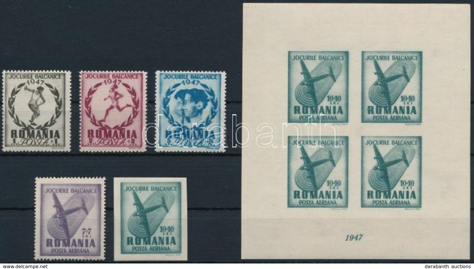 ** 1948 Sport Sor és Kisív Mi 1096-1100 - Other & Unclassified