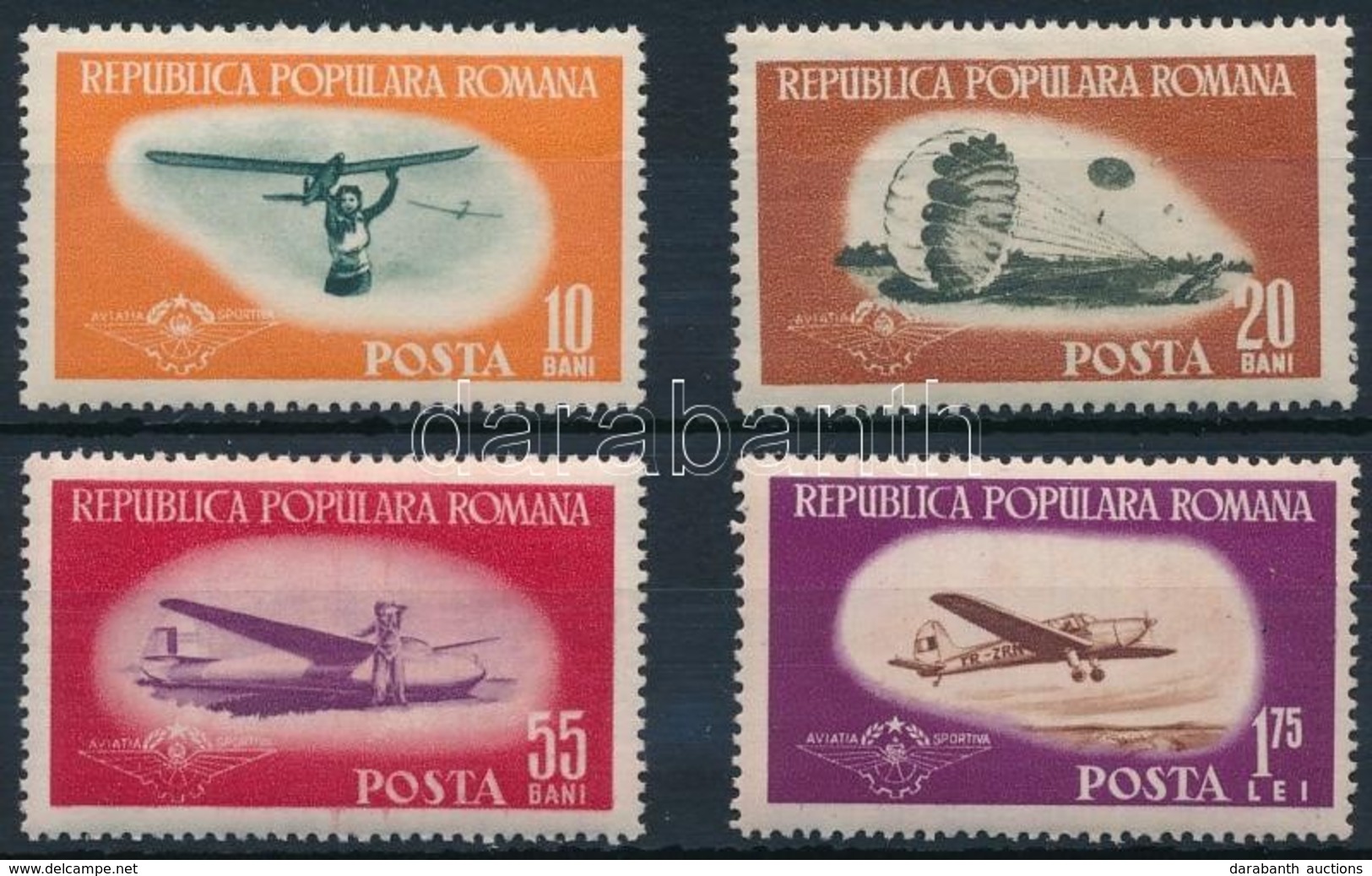 ** 1953 Sportrepülés Mi 1450-1453 - Other & Unclassified