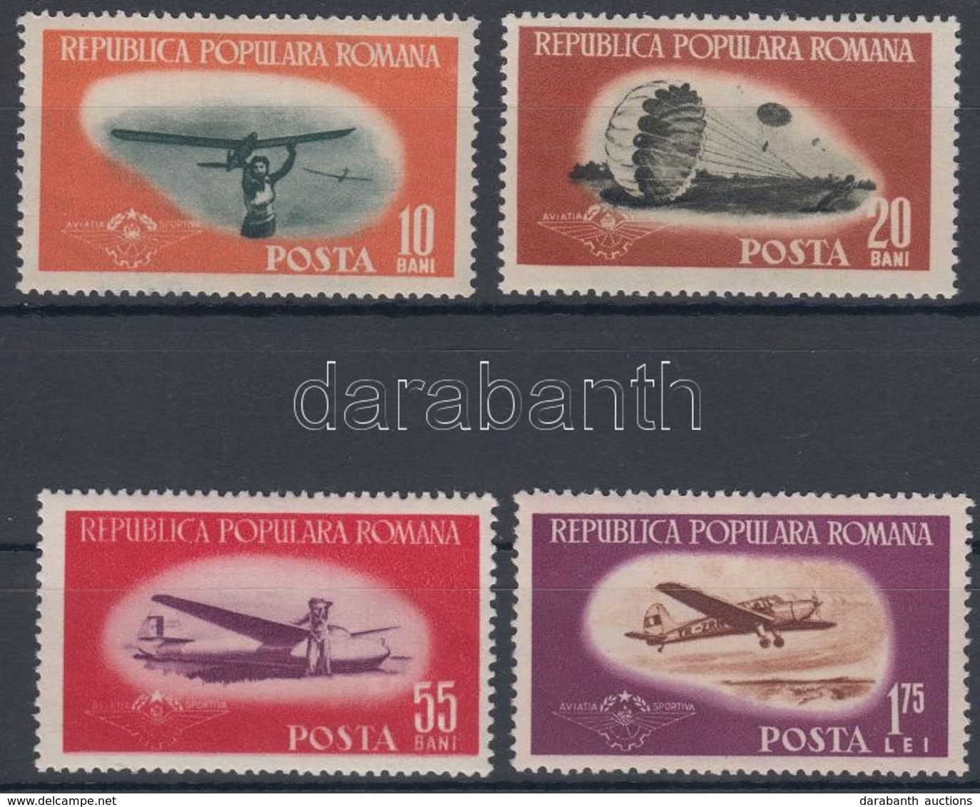 ** 1953 Sportrepülés Sor Mi 1450-1453 - Other & Unclassified