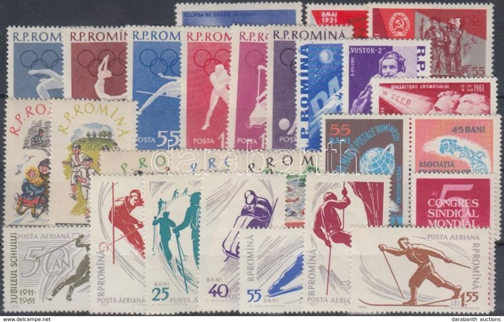 ** 1960-1961 27 Db Bélyeg Közte Teljes Sorok és Pár - Autres & Non Classés