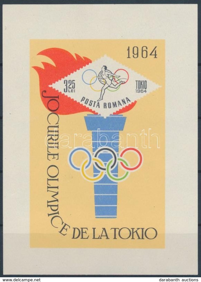 ** 1964 Nyári Olimpia Blokk Mi 58 - Autres & Non Classés