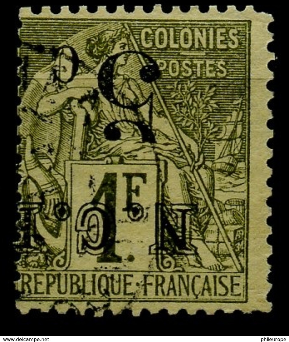 Nouvelle Caledonie (1883) N 10a (o) - Used Stamps