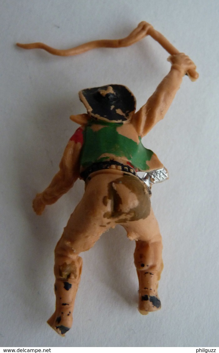 FIGURINE REAMSA CAVALIER COWBOY CONDUCTEUR DE CHARIOT OU DILIGENCE SANS CHEVAL  Pas Cherilea JESCAN COMANSI , - Army