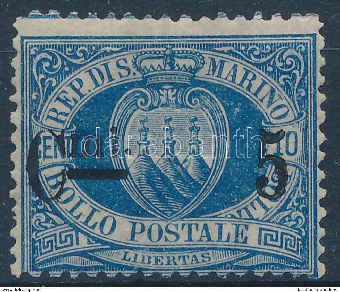 * 1892 Forgalmi Bélyeg Mi 8 B (Mi EUR 80,-) - Andere & Zonder Classificatie