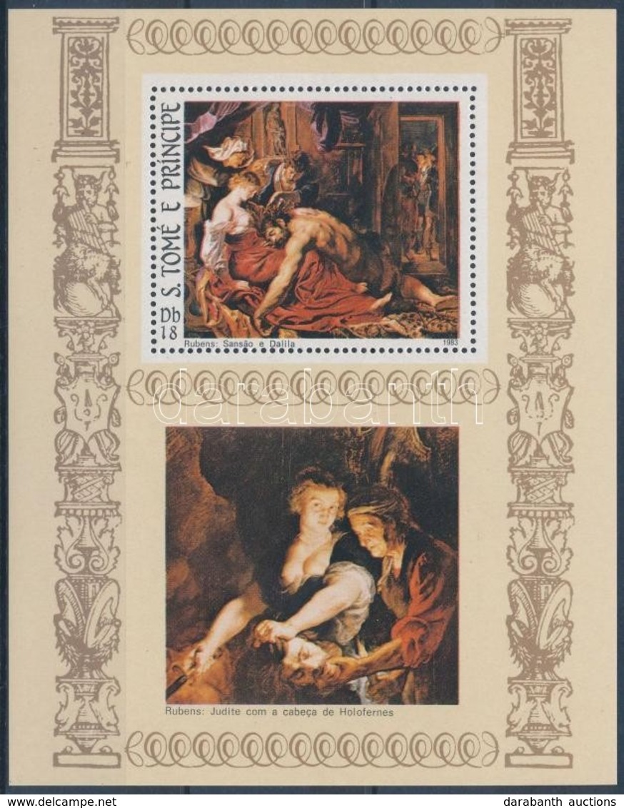 ** 1983 Rubens Festmény: Húsvét Blokk Mi 120 - Autres & Non Classés