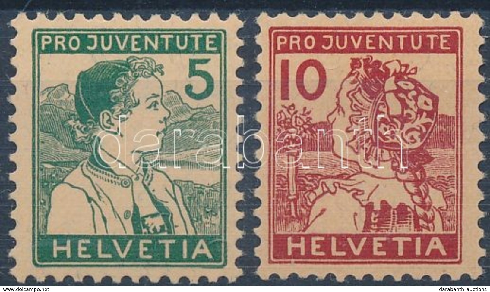 ** 1915 Pro Juventute - Andere & Zonder Classificatie