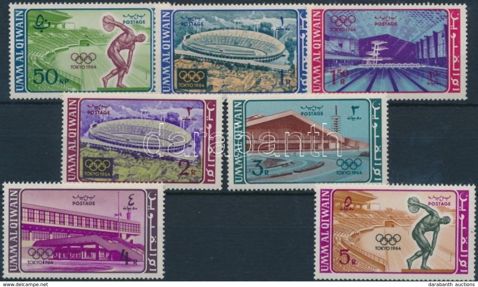 ** 1964 Nyári Olimpia Sor Mi 19-25 A - Andere & Zonder Classificatie