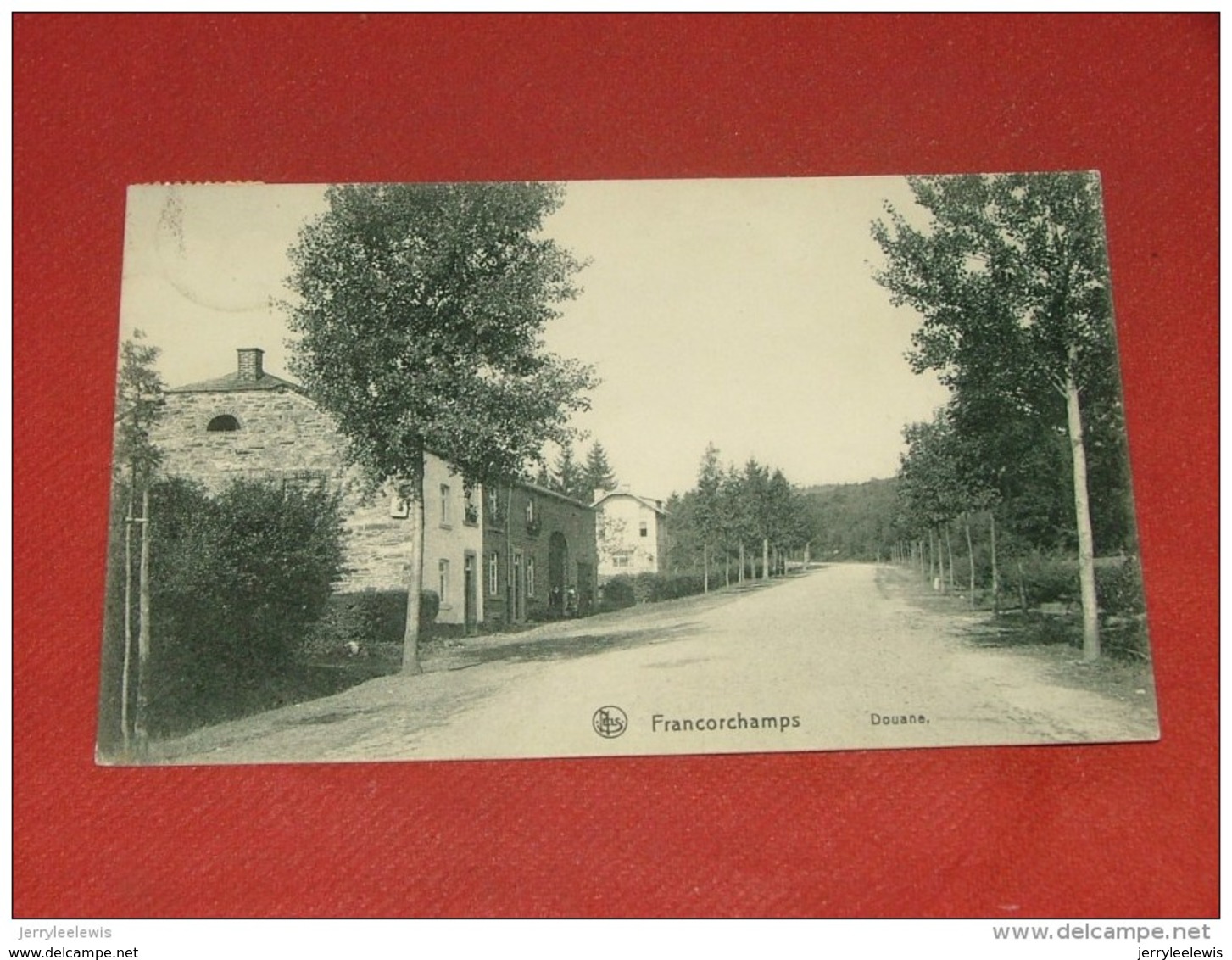 FRANCORCHAMPS -   Douane   -  1912  - - Stavelot