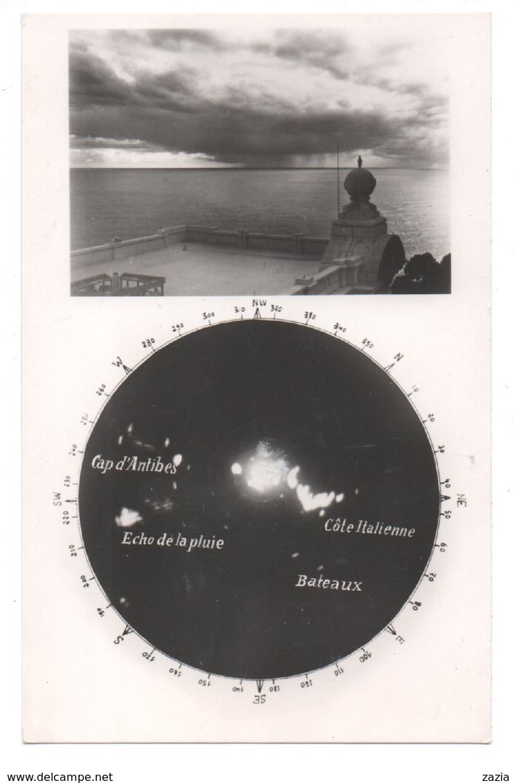 CPE.037/ MONACO - Musée Océanographique - Pluie En Mer Et Son écho Sur L'écran Du Radar - Oceanographic Museum