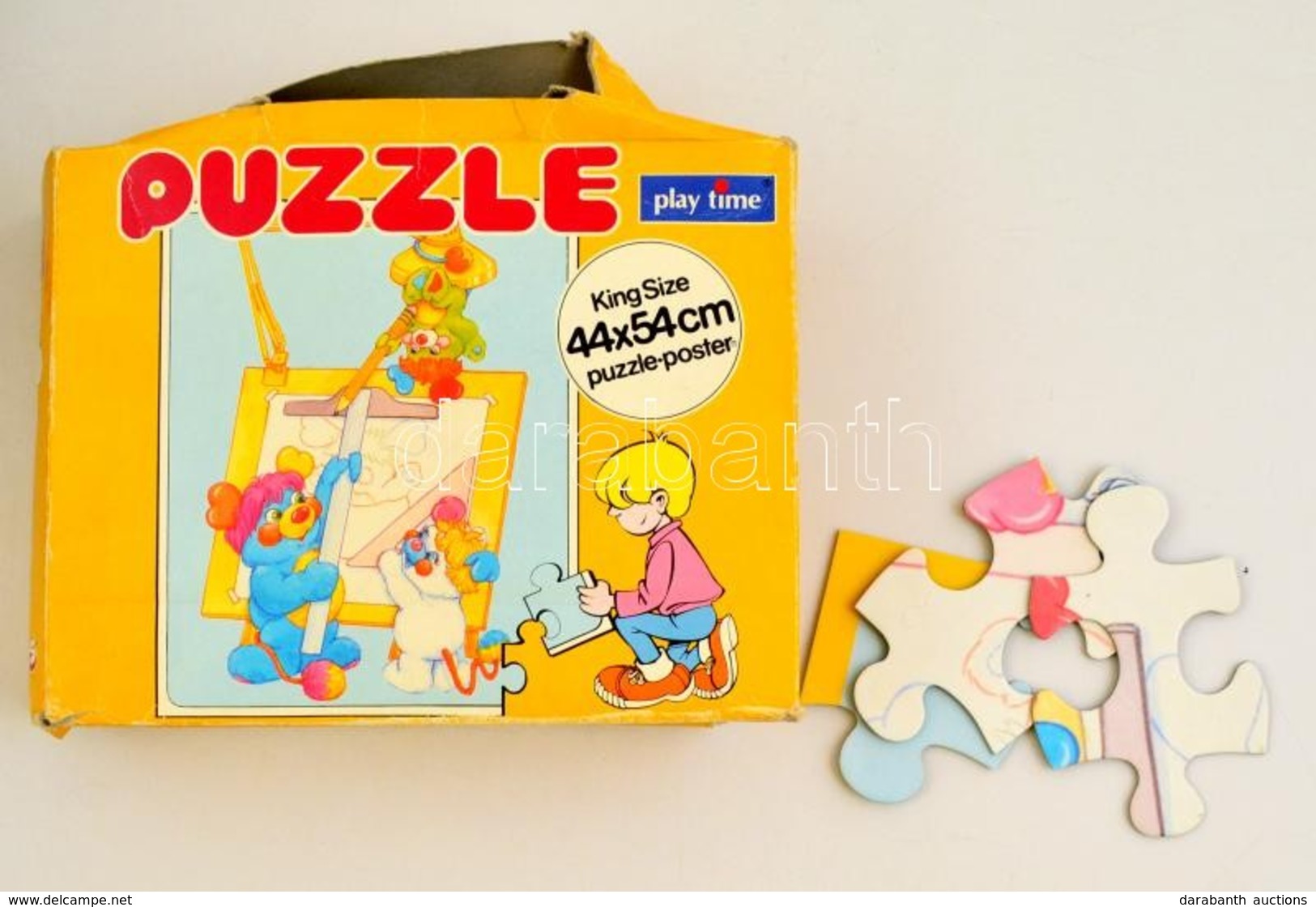 King Size Puzzle óriás Kirakós, Saját Sérült Dobozában, Teljes - Andere & Zonder Classificatie