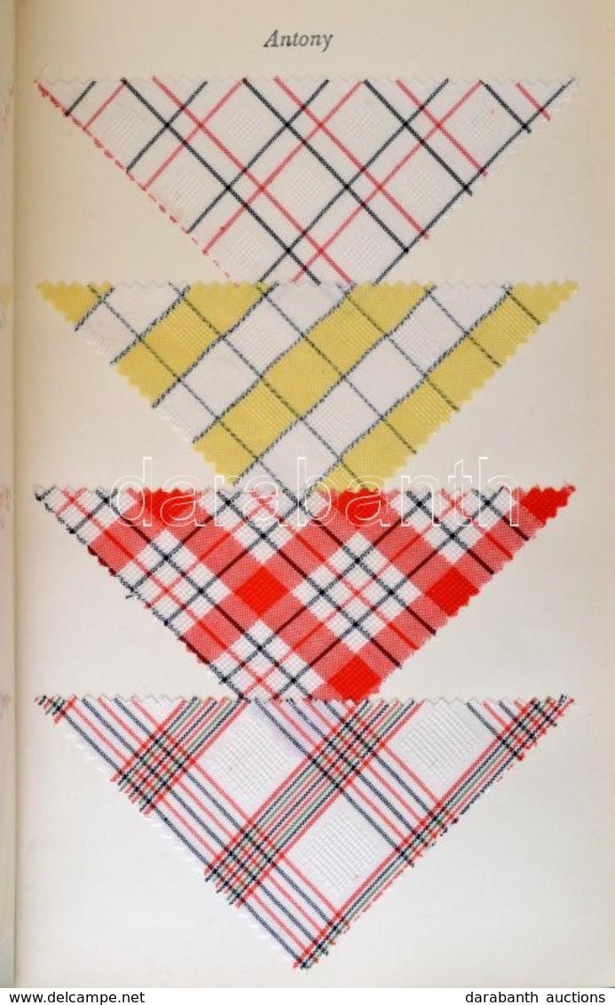 Cca 1970 Pápai Textilgyár Mintakönyve. Fűzött Nyl Mappa. - Andere & Zonder Classificatie