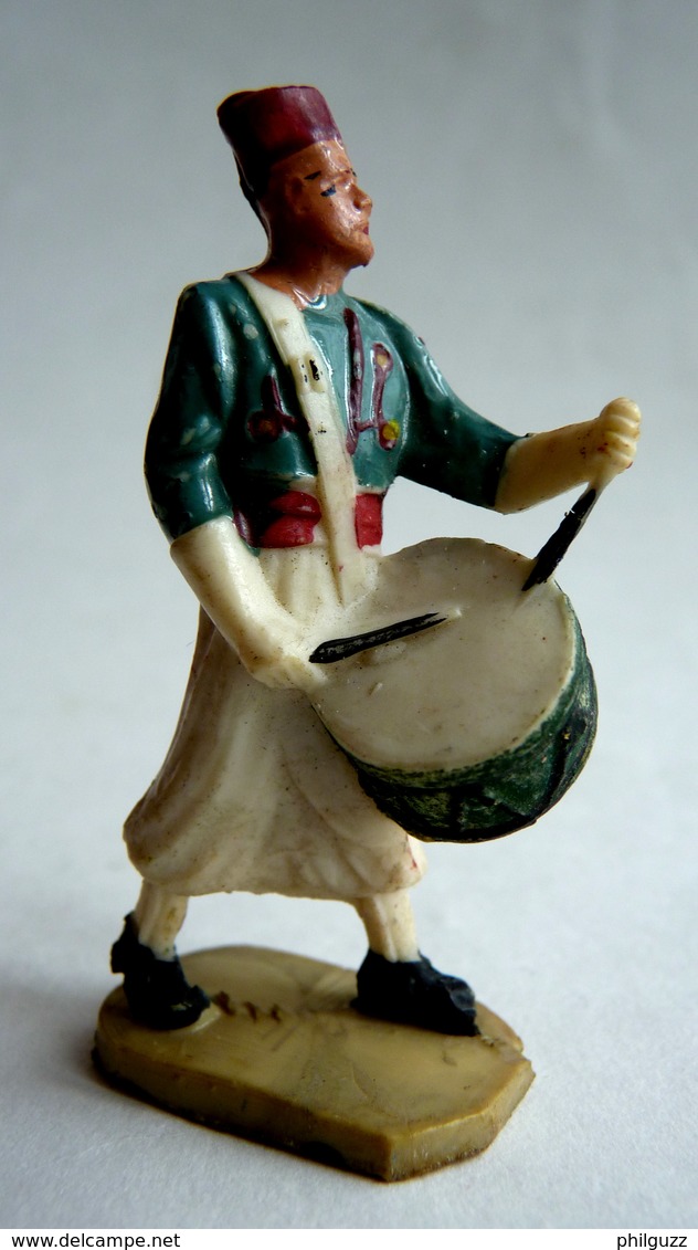 FIGURINE JIM Soldat DEFILE 13 ZOUAVE TAMBOUR CULOTTE BLANCHE - Army