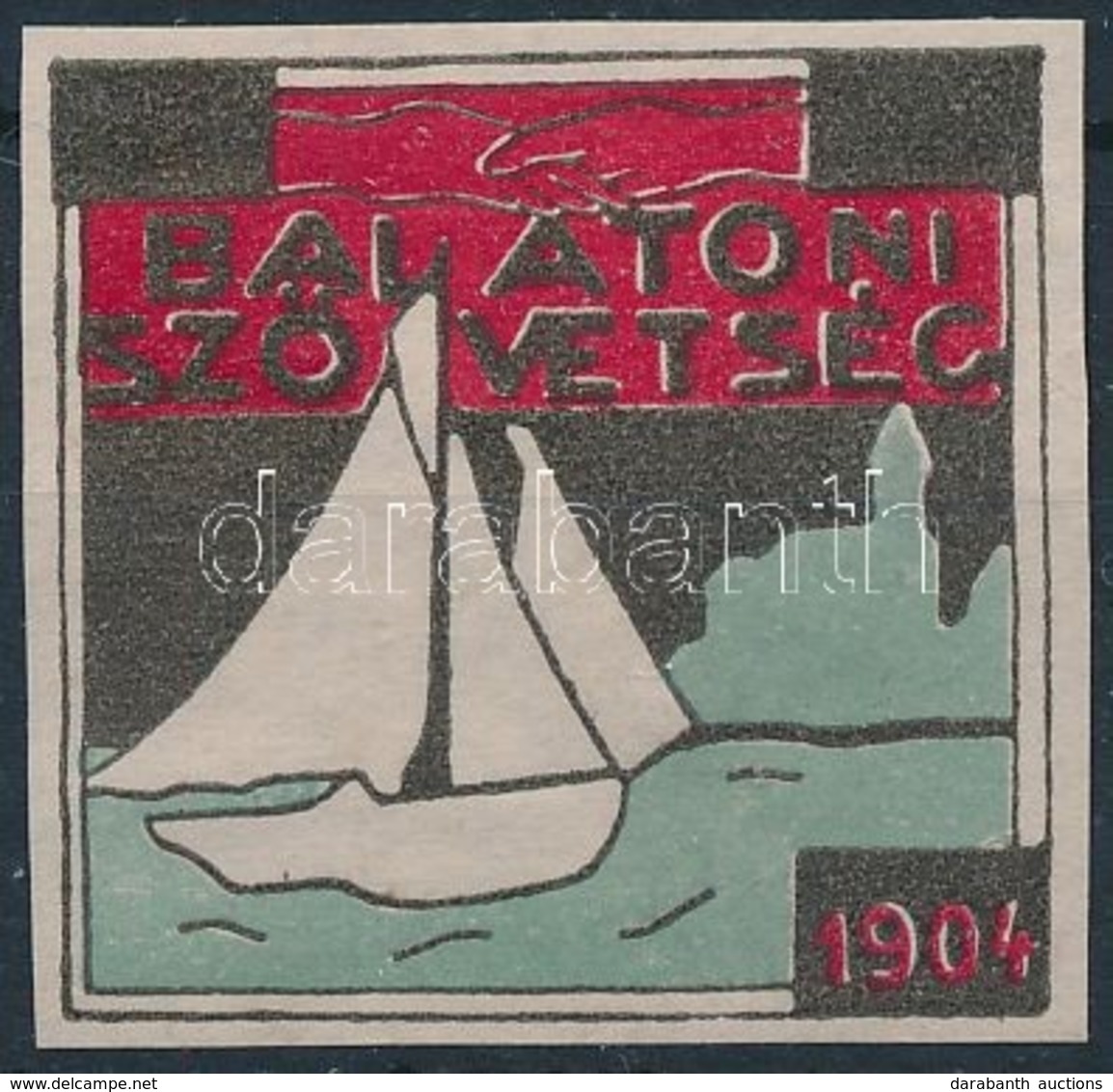 1904 Balatoni Szövetség Levélzáró - Non Classés