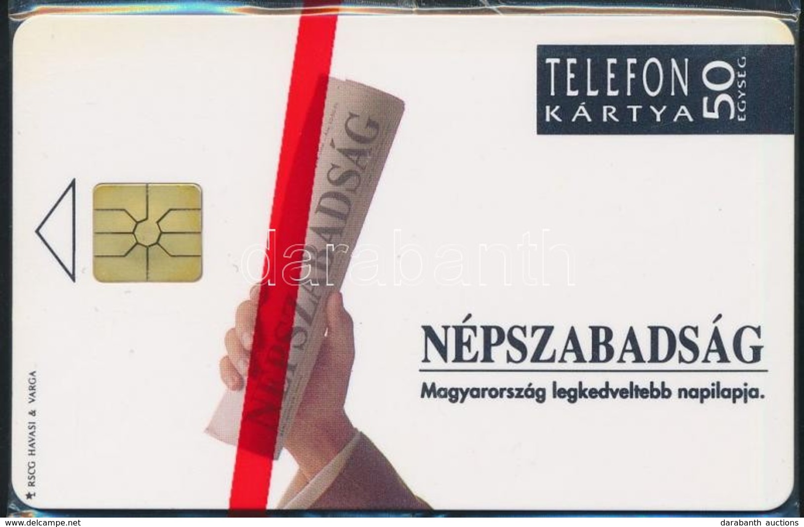 1992 Használatlan  Népszabadság Telefonkártya, Bontatlan Csomagolásban - Non Classés