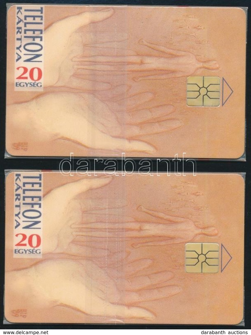 1994 Addetur 2 Db Használatlan Telefonkártya, Bontatlan Csomagolásban Egymást Követő Sorszámmal. Csak 4000 Db! / Unused  - Zonder Classificatie