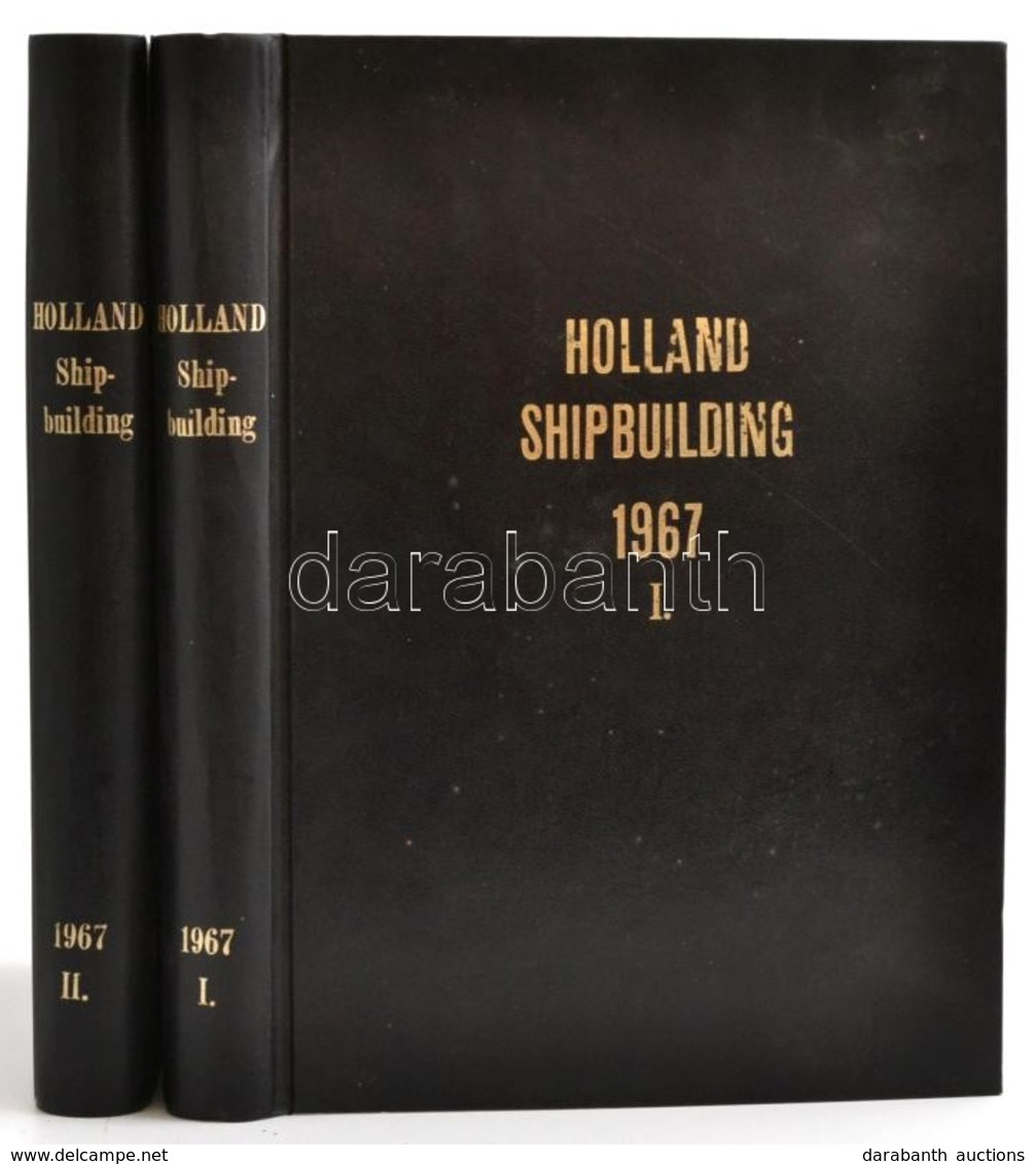 Cca 1967-1968 Holland Shipbuilding Folyóirat, 1967-1968,16. évfolyam, 1-12. Számok. Számos Fekete-fehér Fotóval, Hirdeté - Andere & Zonder Classificatie