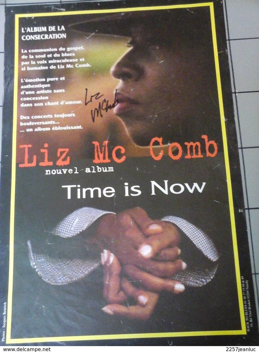 Affiche - Liz No Comb.Album Time Is Now - Affiches & Posters