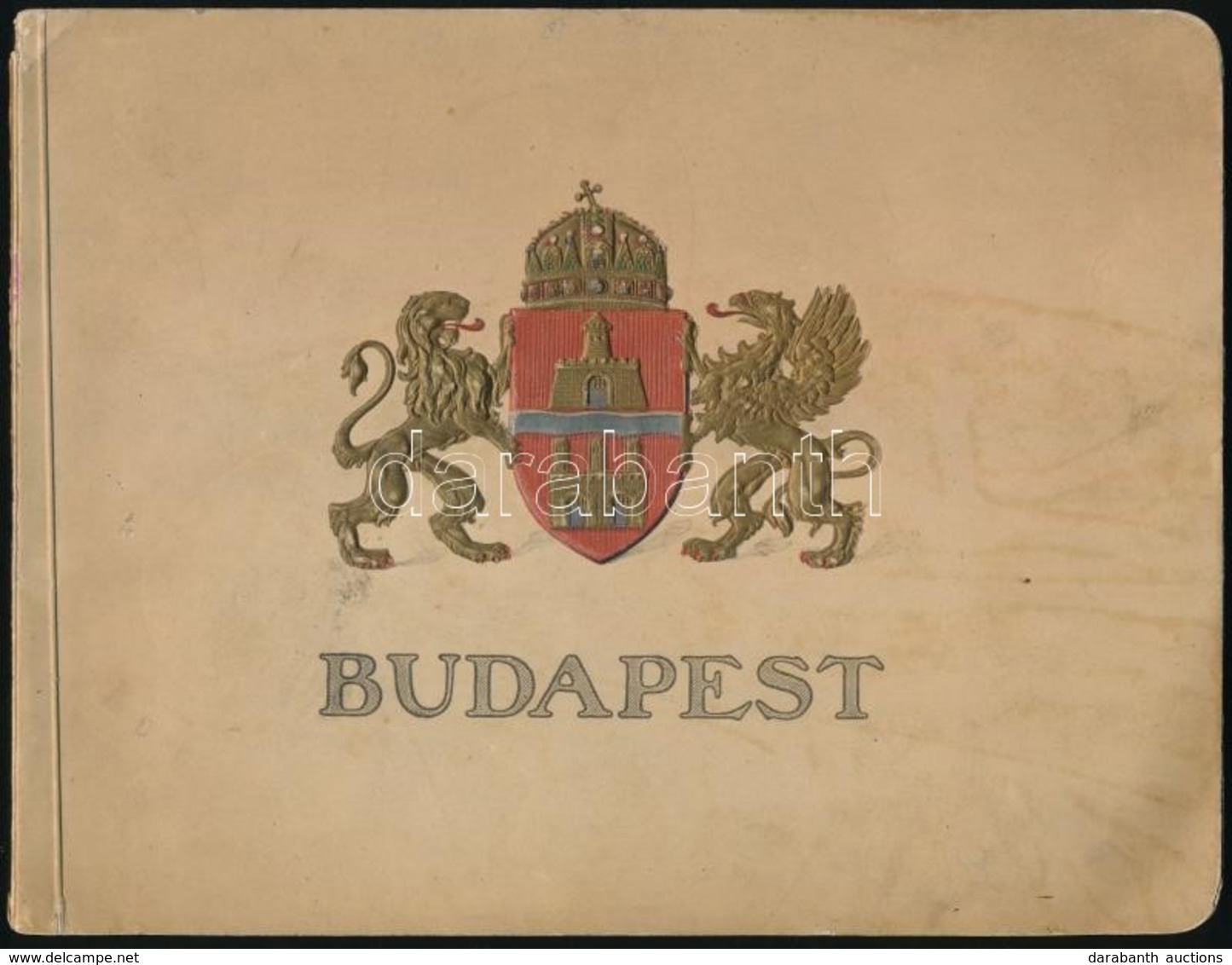 Cca 1910 Budapesti Képek. Vues De Budapest/Views From Budapest/Bilder Aus Budapest. Bp., Budapest Székesfőváros Idegenfo - Unclassified