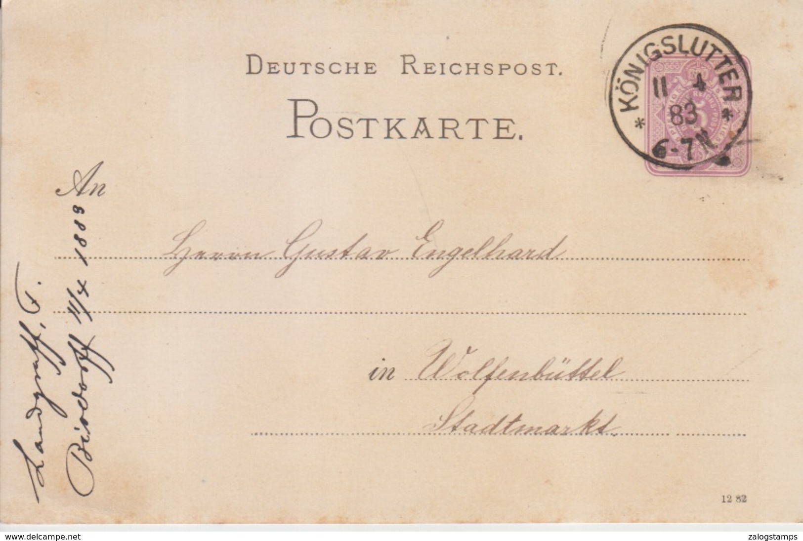 Germany Post Card  (A-3080) - Covers & Documents
