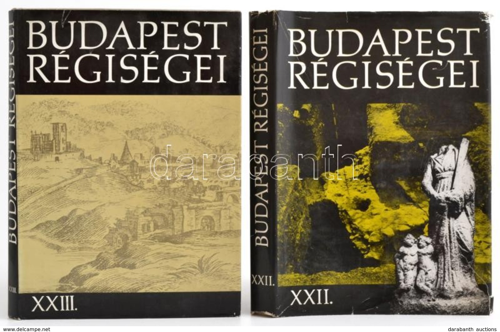 Budapest Régiségei XXII-XIII. A Budapesti Történeti Múzeum Évkönyve. Szerk.: Tarjányi Sándor. Bp., 1971-1973, BTM. Kiadó - Non Classés