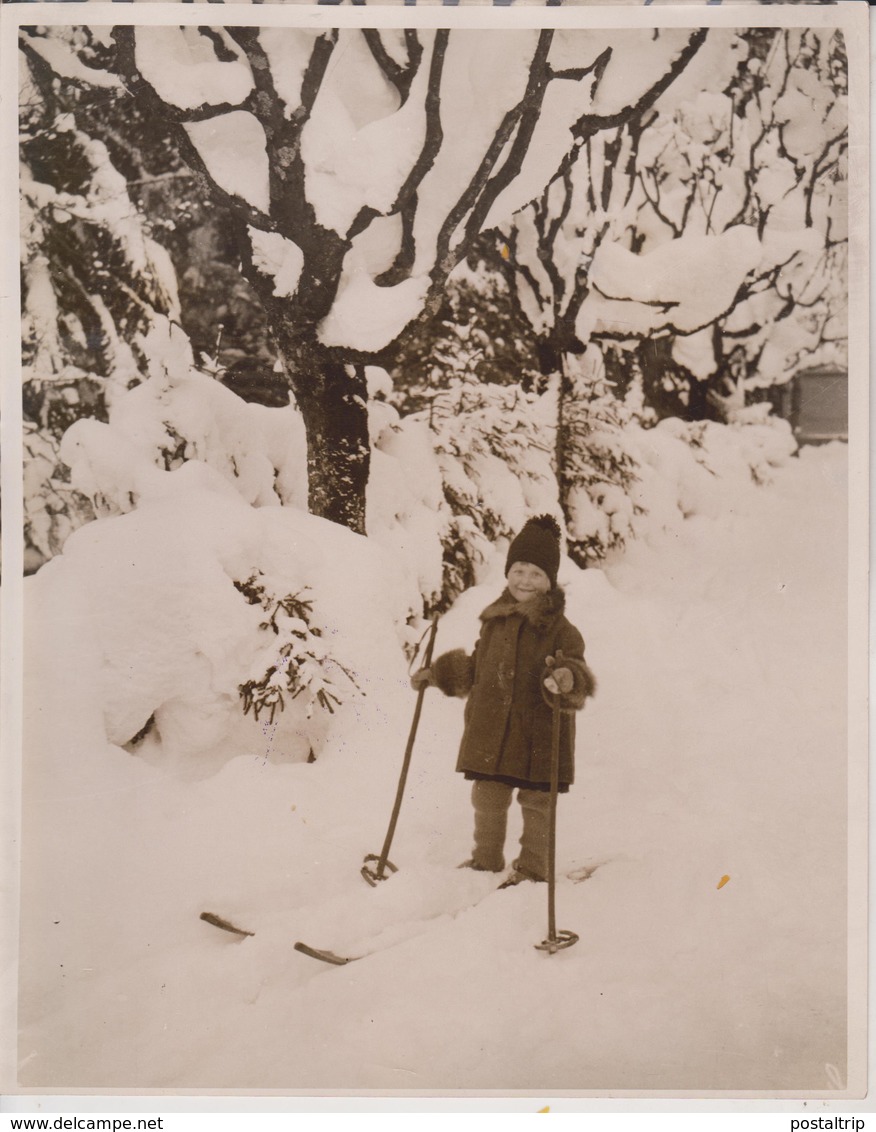 ENGELBERG  SWITZERLAND  SUIZE  WINTER SPORT  26* 20 CM Fonds Victor FORBIN 1864-1947 - Sin Clasificación